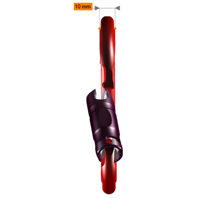 Rock Exotica Rock D Screw-Lock Carabiner