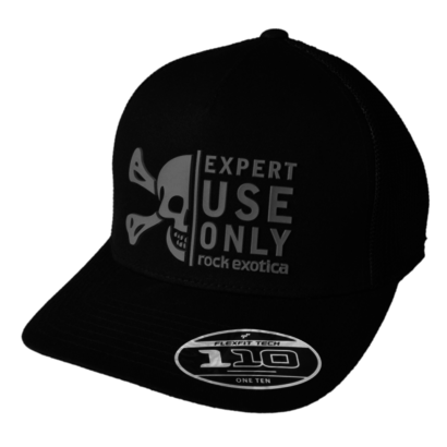 Rock Exotica Rock Trucker Hat Black