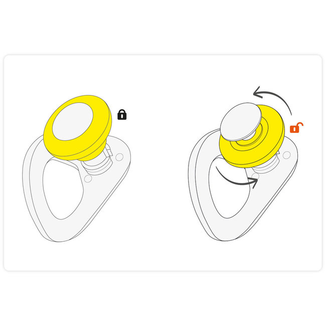 Petzl Coeur Pulse Removable Anchor 12mm
