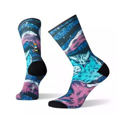 Smartwool Women's Curated Owl Graphic Crew Socks