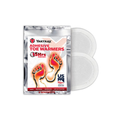 YakTrax Adhesive Toe Warmers