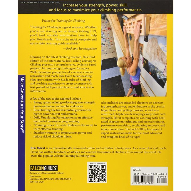Training for Climbing by Eric Horst, 3rd Edition