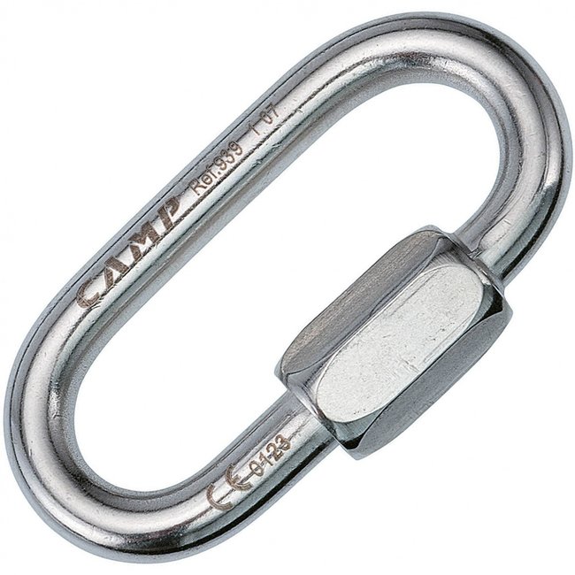 CAMP Oval Quick Link 8mm Stainless Steel
