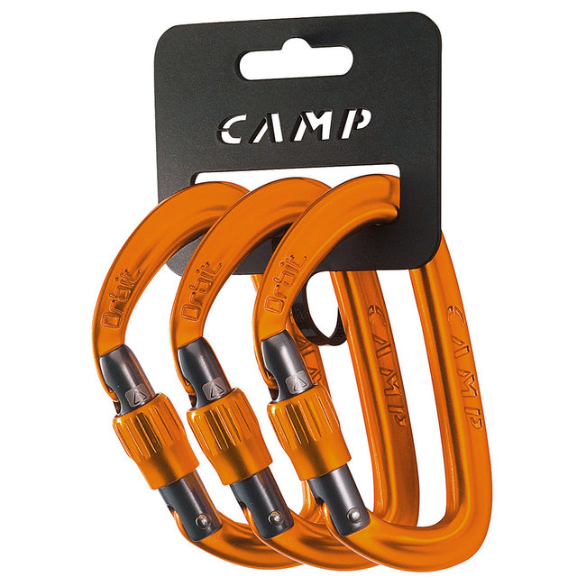 CAMP Orbit Lock Screwgate 3 Pack