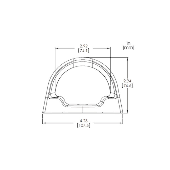 PenSafe Steel Anchorage Connector - 5/8" Clearance Hole