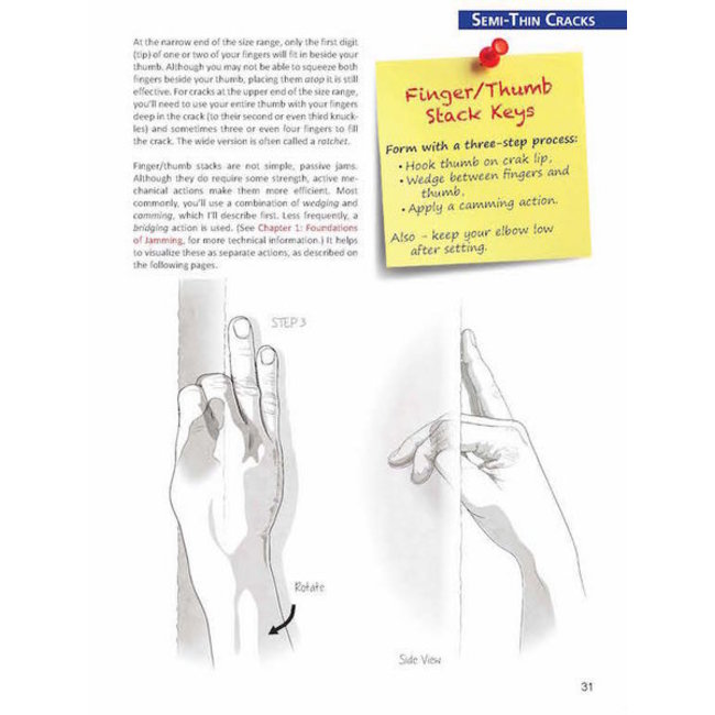 Mountaineers Books Crack Climbing by Pete Whittaker