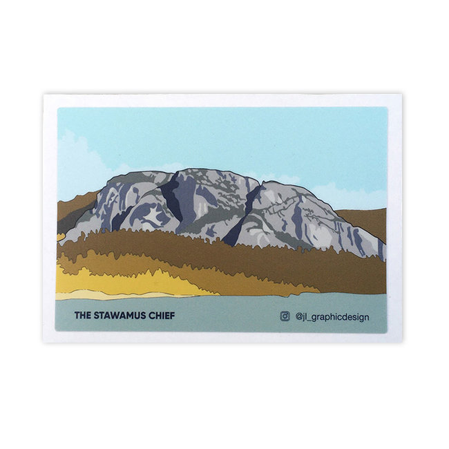 Jade Littlewood Design The Stawamus Chief Sticker