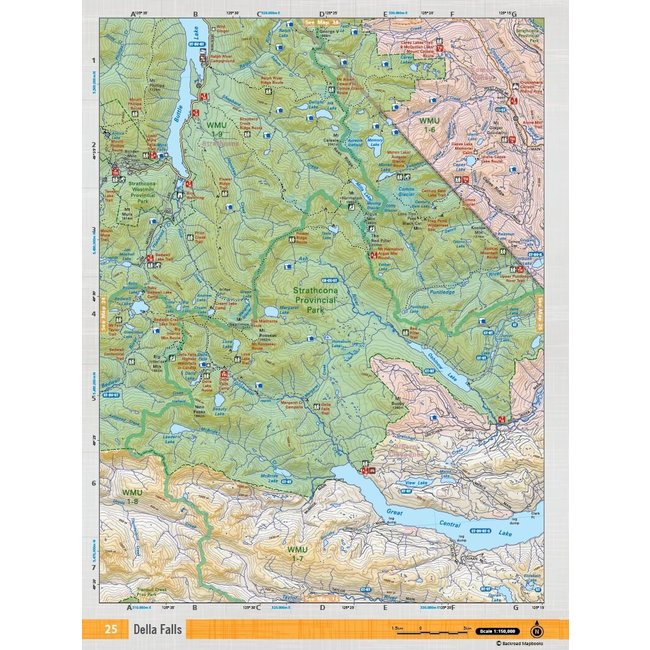 Backroad Mapbooks Vancouver Island BC - Victoria & Gulf Islands - 9th Edition