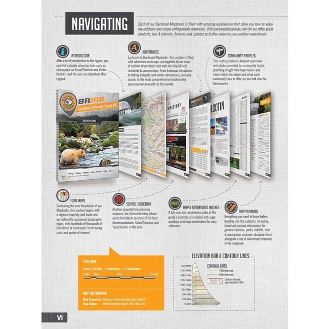 Backroad Mapbooks Cariboo Chilcotin Coast BC - 5th Edition