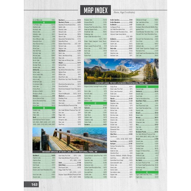 Backroad Mapbooks Canadian Rockies - 4th Edition