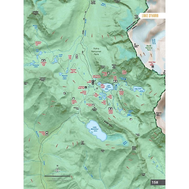 Backroad Mapbooks Canadian Rockies - 4th Edition