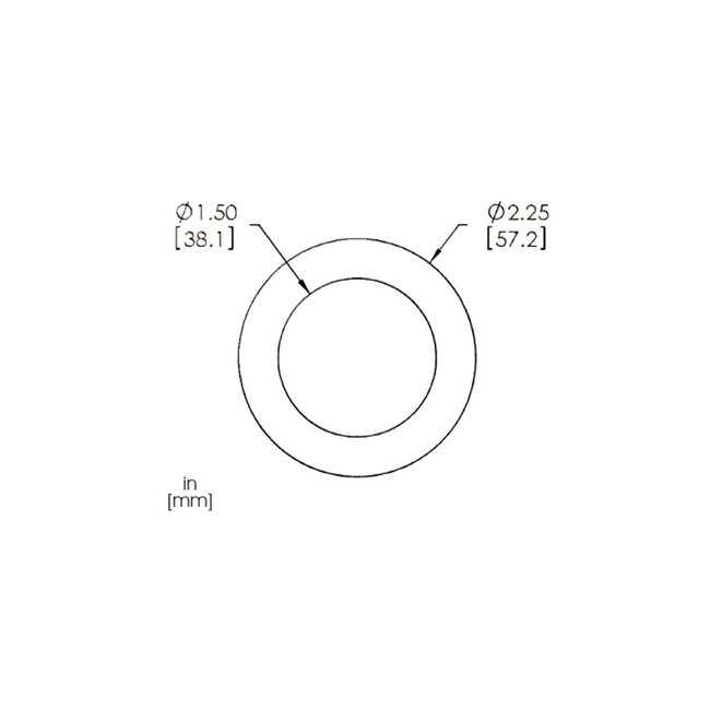 PenSafe O-Ring 1 1/2" x 3/8" Steel