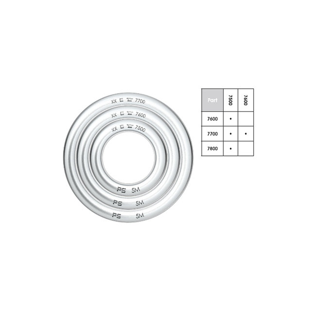 PenSafe O-Ring 1 1/2" x 3/8" Steel