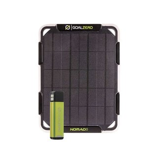 Goal Zero Nomad 5 Solar Panel with Flip 12 Charger