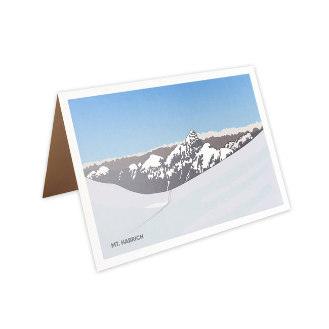 Jade Littlewood Design Mt. Habrich Greeting Card