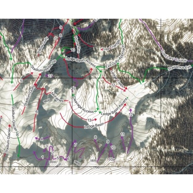 Sea to Sky Backcountry Map Sea to Sky Backcountry Map