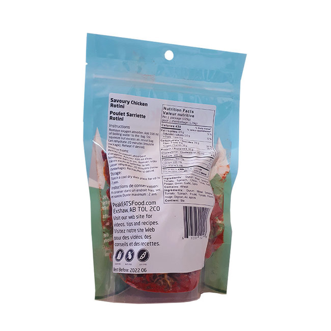 PeakEATS Chicken Rotini with Savoury Tomato Sauce