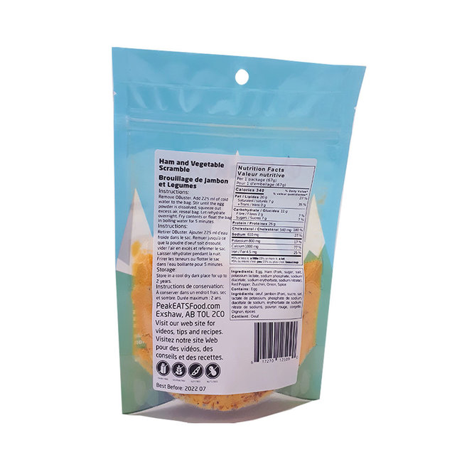 PeakEATS Eggs, Ham and Veggies