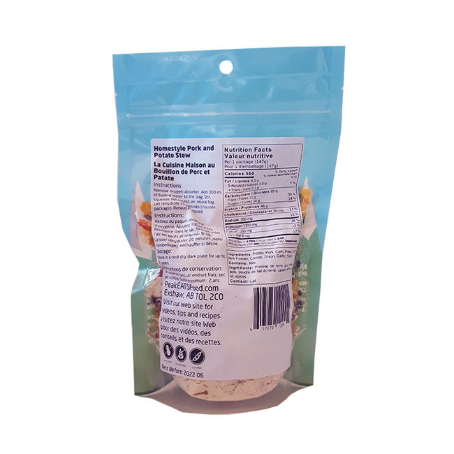 PeakEATS Homestyle Pork and Potato Stew