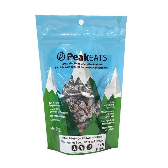 PeakEATS Keto Creamy Cauliflower Beef