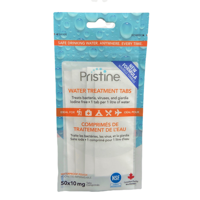 Pristine Water Purification Tablets
