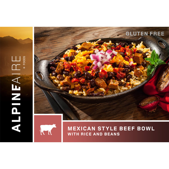 AlpineAire Foods Mexican Style Beef Bowl