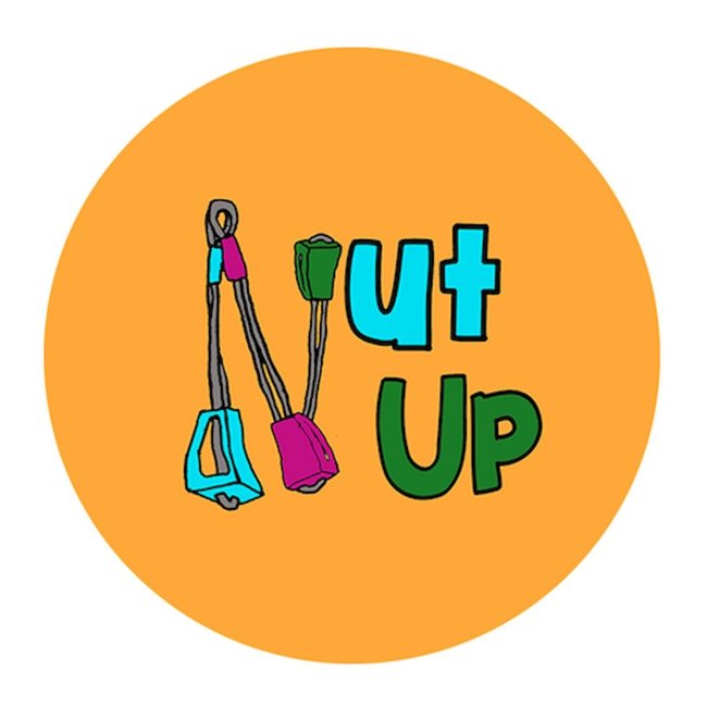 Always the Adventure Sticker Nut Up