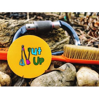 Always the Adventure Sticker Nut Up