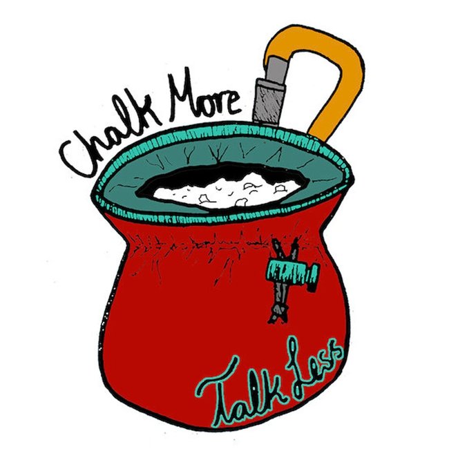 Always the Adventure Chalk More Talk Less