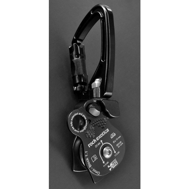 Rock Exotica Omni Block 1.1" SwivaBiner Black