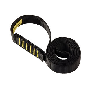 Sterling Rope 25mm (1 inch) Tubular Web Sewn Sling Black