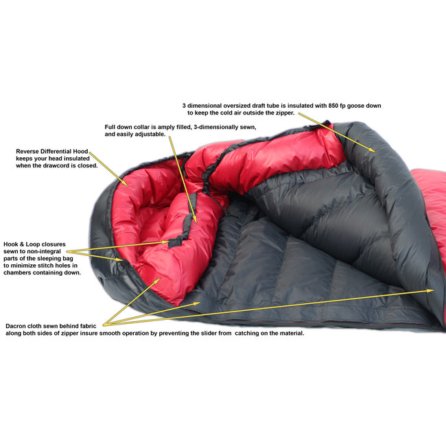 Western Mountaineering Apache MF -9°C Sleeping Bag