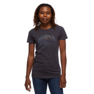 Black Diamond Women's Summit Scribble Tee