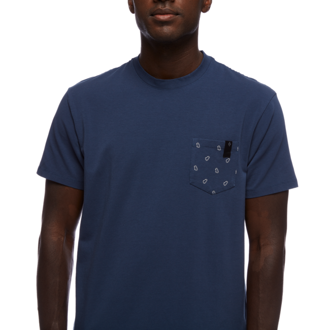 Black Diamond Men's Pocket Square Tee