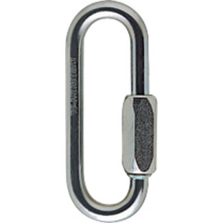 Petzl GO 7mm Long Quick Link Plated Steel