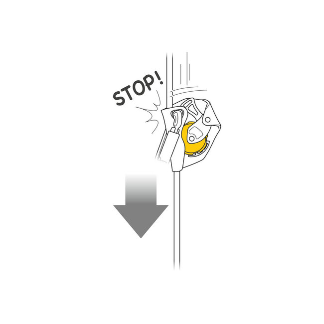 Petzl ASAP International version mobile fall arrester (sold without carabiner), ANSI