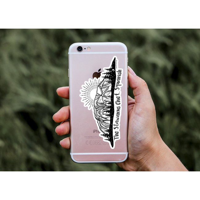 Mountain Mornings Stawamus Chief Sticker