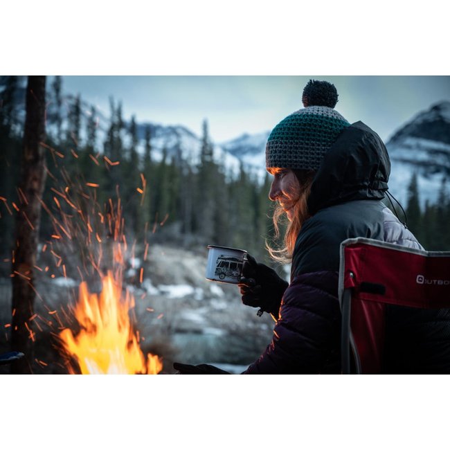 Mountain Mornings Camper Van Sticker