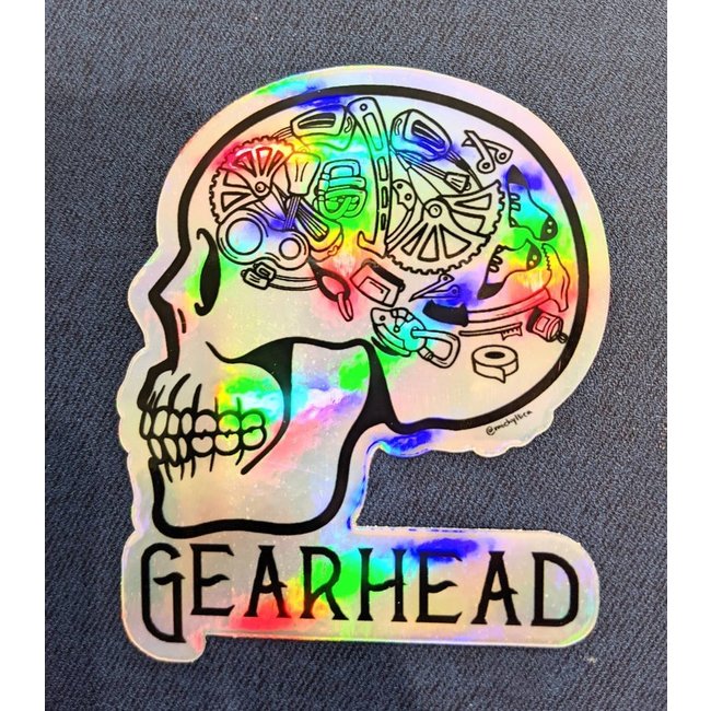 Michyllica Design Gearhead Sticker