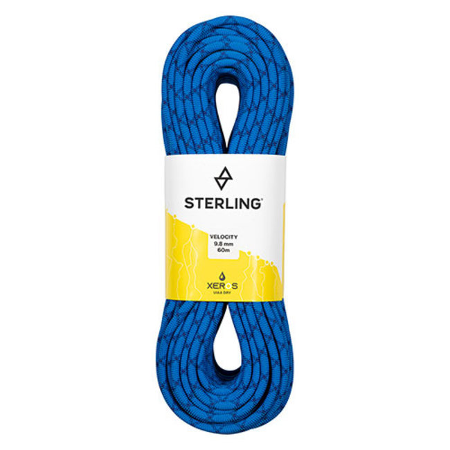 Sterling Rope 9.8mm Velocity Xeros Dry Rope