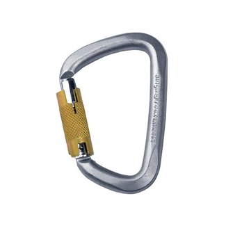 Singing Rock D Steel Carabiner 50kN Triple-Lock