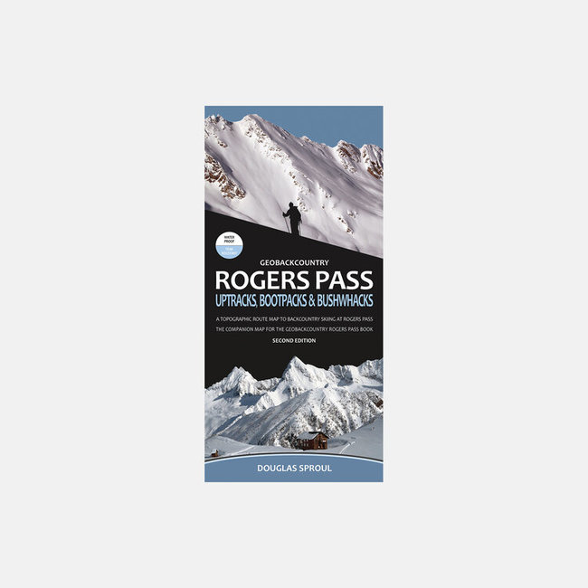 GeoBackcountry Rogers Pass Map, 2nd Edition