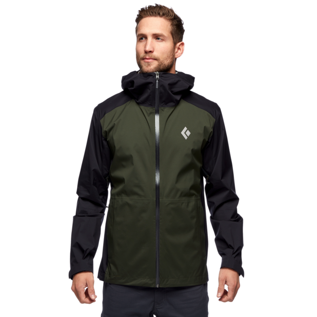 Black Diamond Men's Stormline Stretch Rain Shell Jacket
