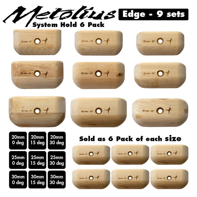 Metolius System Holds Edge 6pk