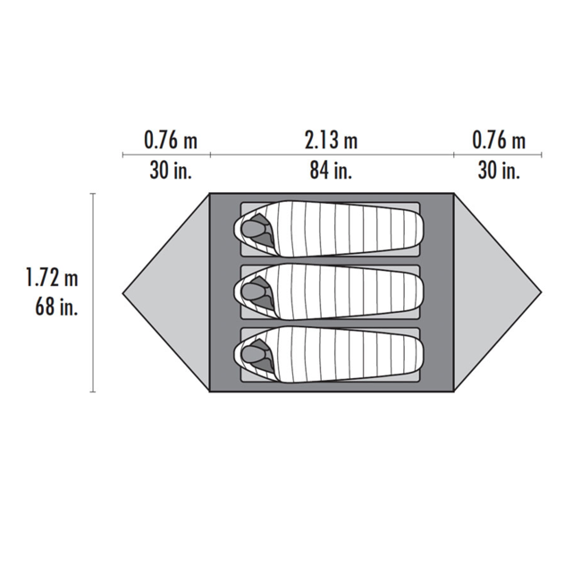 MSR Hubba Hubba 3 Tent