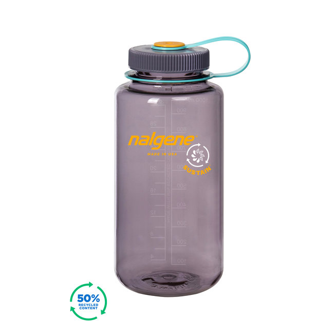 Nalgene Sustain 32oz / 1L Wide Mouth Bottle