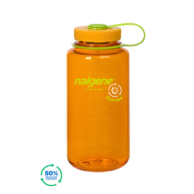 Nalgene Sustain 32oz / 1L Wide Mouth Bottle