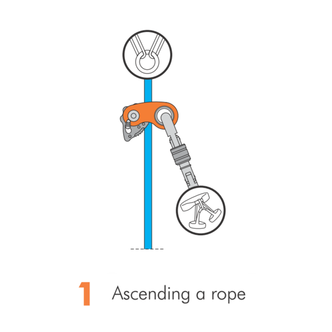 CT Climbing Technology RollNLock Ultralight Pulley Ropeclamp