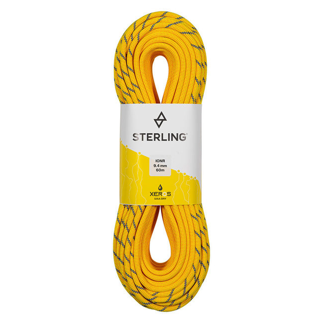 Sterling Rope 9.4mm IonR Xeros BiColor Dry Rope