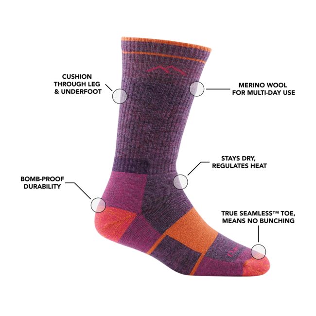 Darn Tough 1908 Hiker Crew Sock Full Cushioned